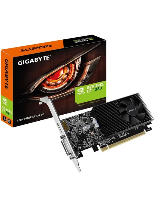 Gigabyte Видеокарта GV-N1030D4-2GL, черный, фото 3