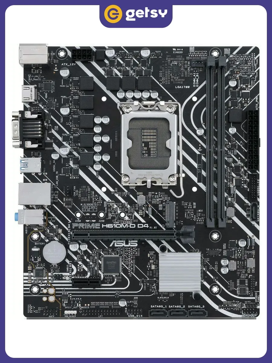 Asus Материнская плата PRIME H610M-D D4