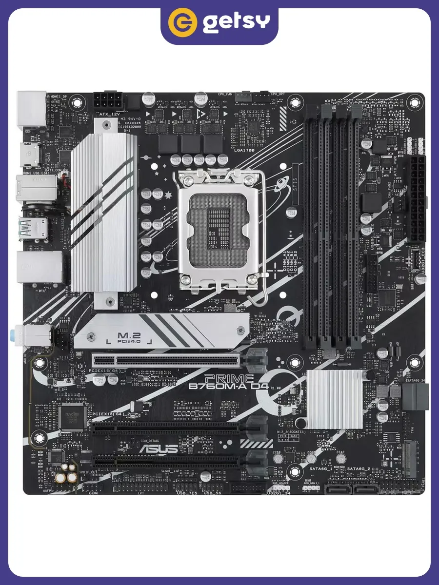 Asus Материнская плата PRIME B760M-A D4-CSM
