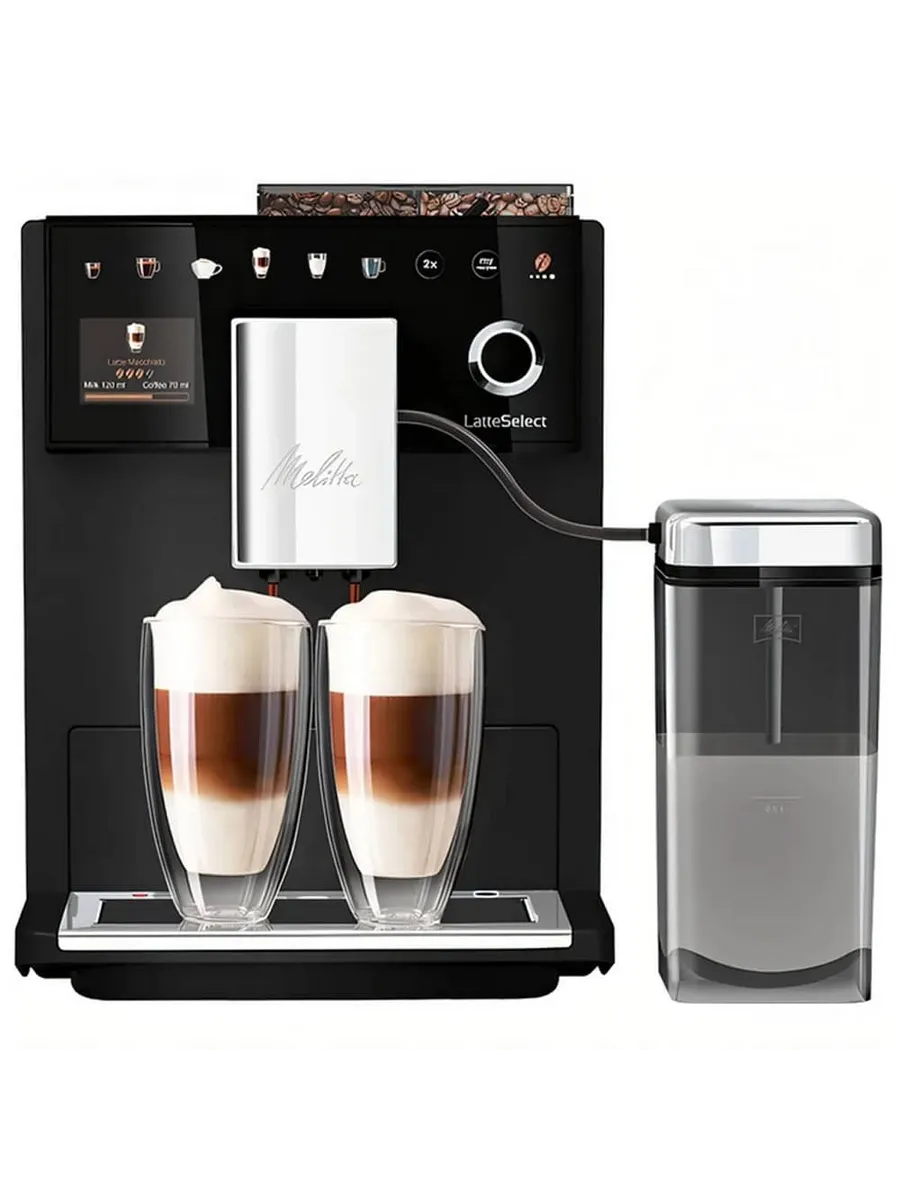 Кофемашина Melitta F 630-212 Latte Select - фото 2
