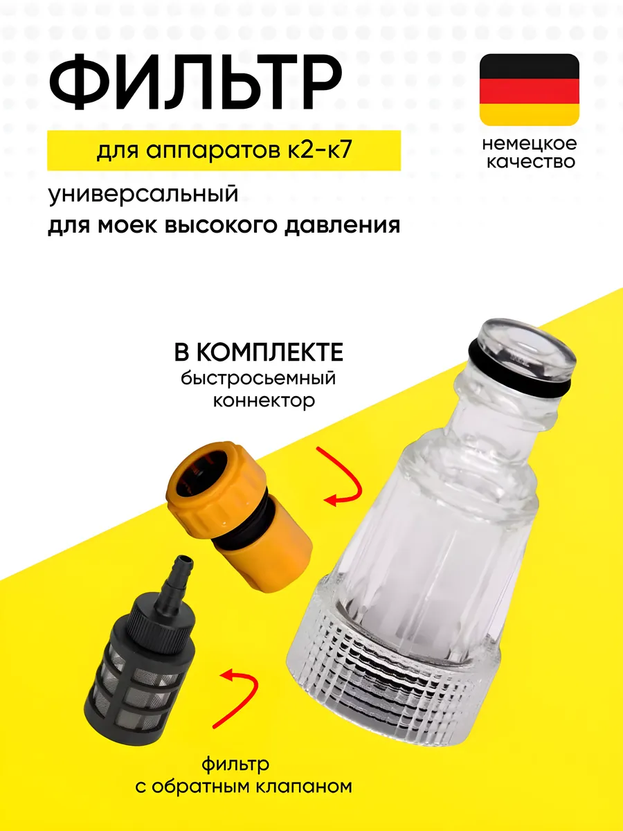 Фильтр для мойки высокого давления (керхер) мини универсал.