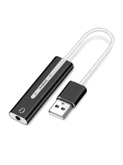 Внешняя звуковая карта USB аудио адаптер