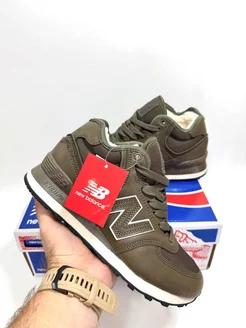 Кроссовки New balance 574 утепленные с мехом New balance 263017618 купить за 6 369 ₽ в интернет-магазине Wildberries