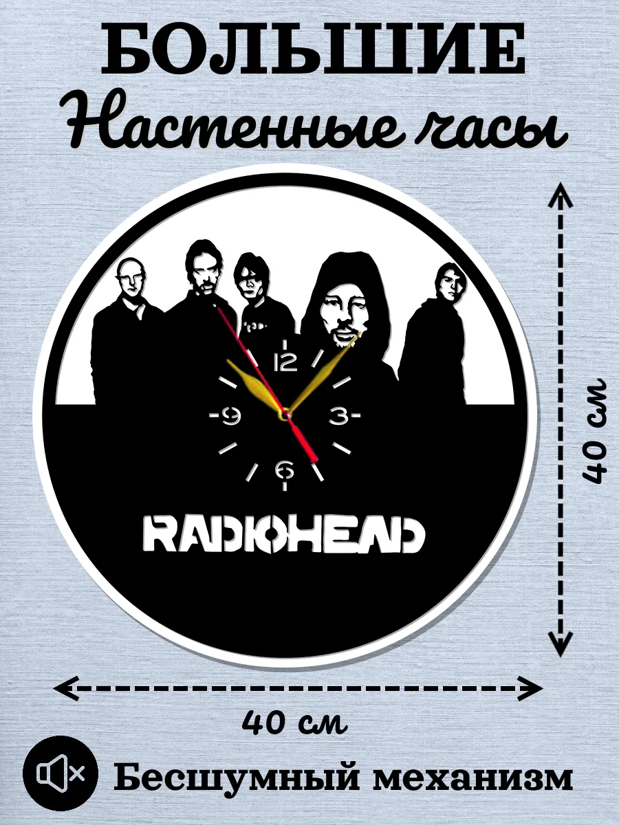 Настенные часы Radiohead, Радиохэд, Джонни Гринвуд
