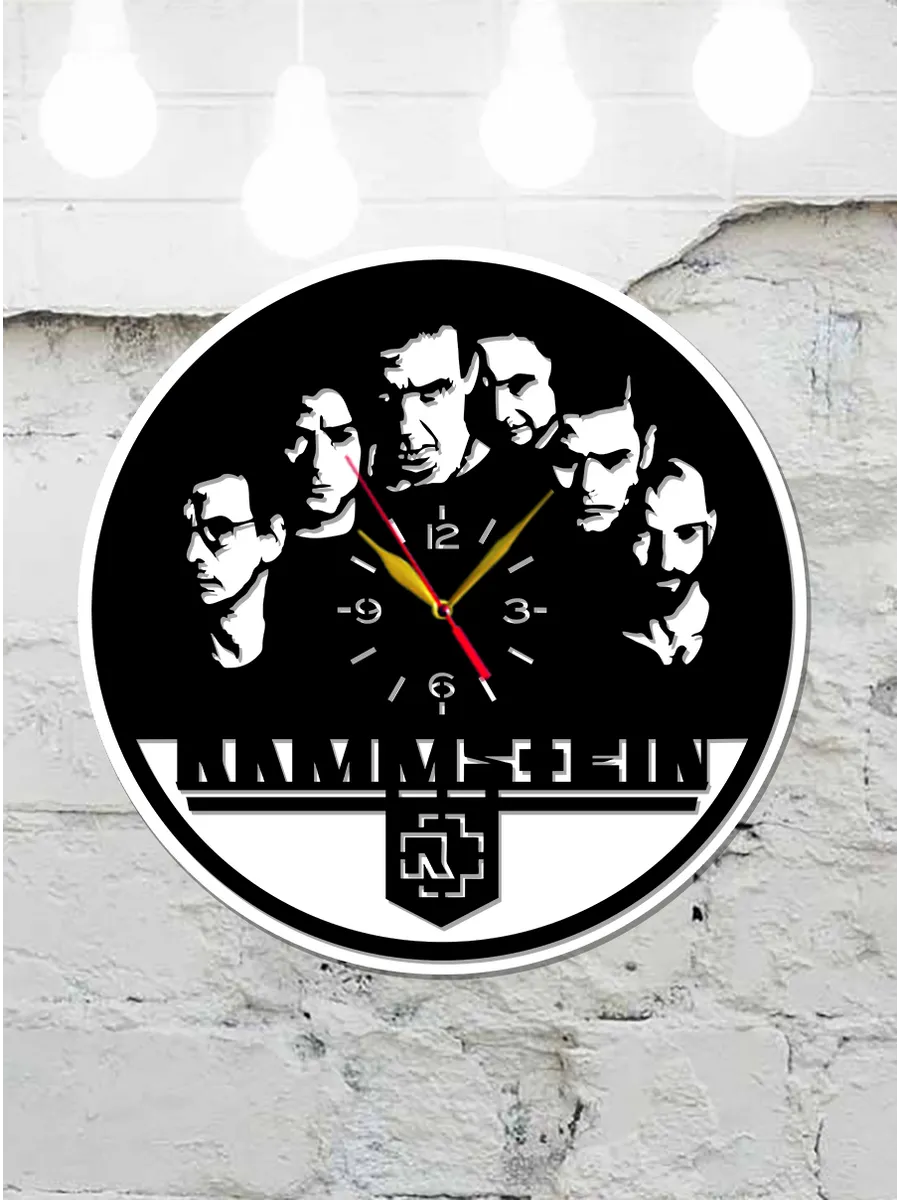 Настенные часы Rammstein, Рамштайн, Рихард Круспе — фото 4
