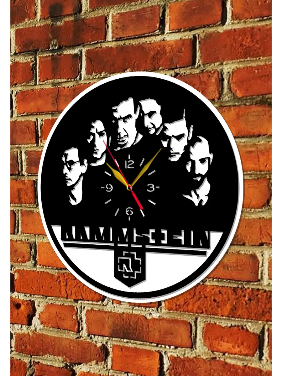Настенные часы Rammstein, Рамштайн, Рихард Круспе — фото 5