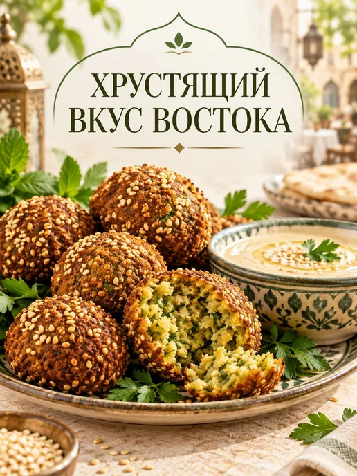 Adencennet Фалафель, смесь для быстрого приготовления, 400гр, 400 г, фото 2