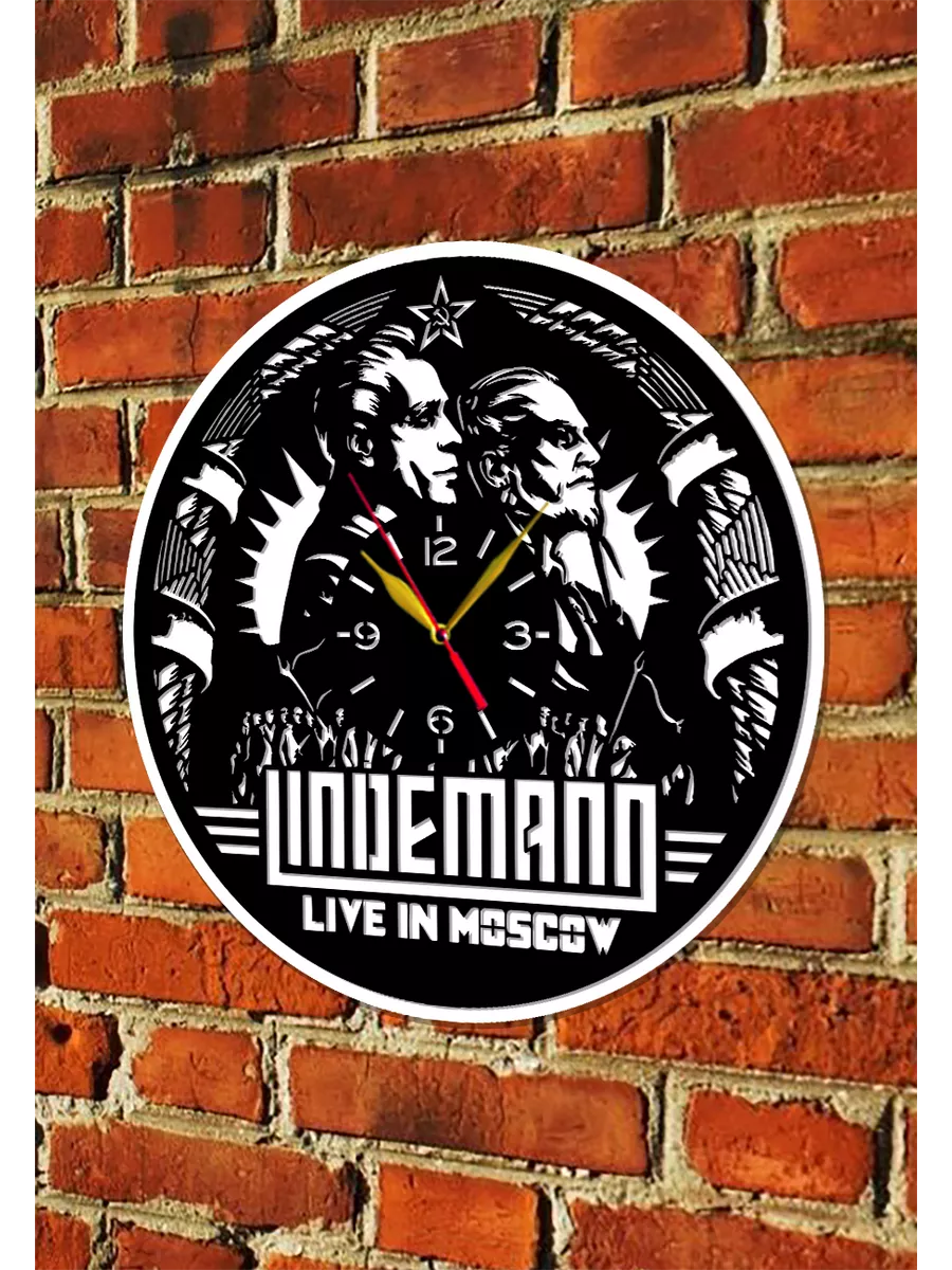 Настенные часы Rammstein, Рамштайн, Тилль Линдеманн — фото 5