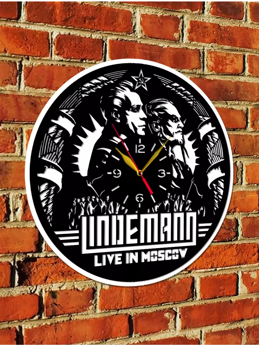 Настенные часы Rammstein, Рамштайн, Тилль Линдеманн — фото 6