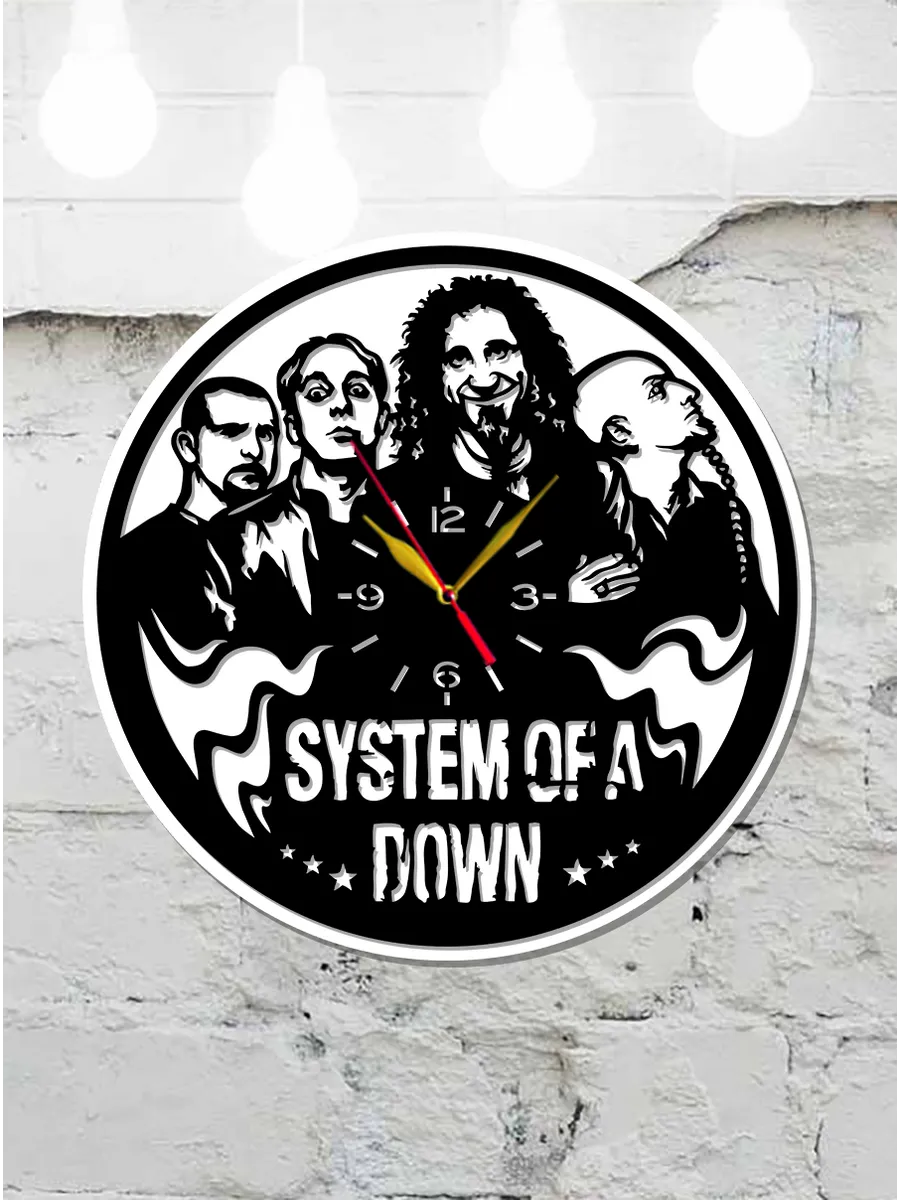 Настенные часы System of a Down, Серж Танкян — фото 4