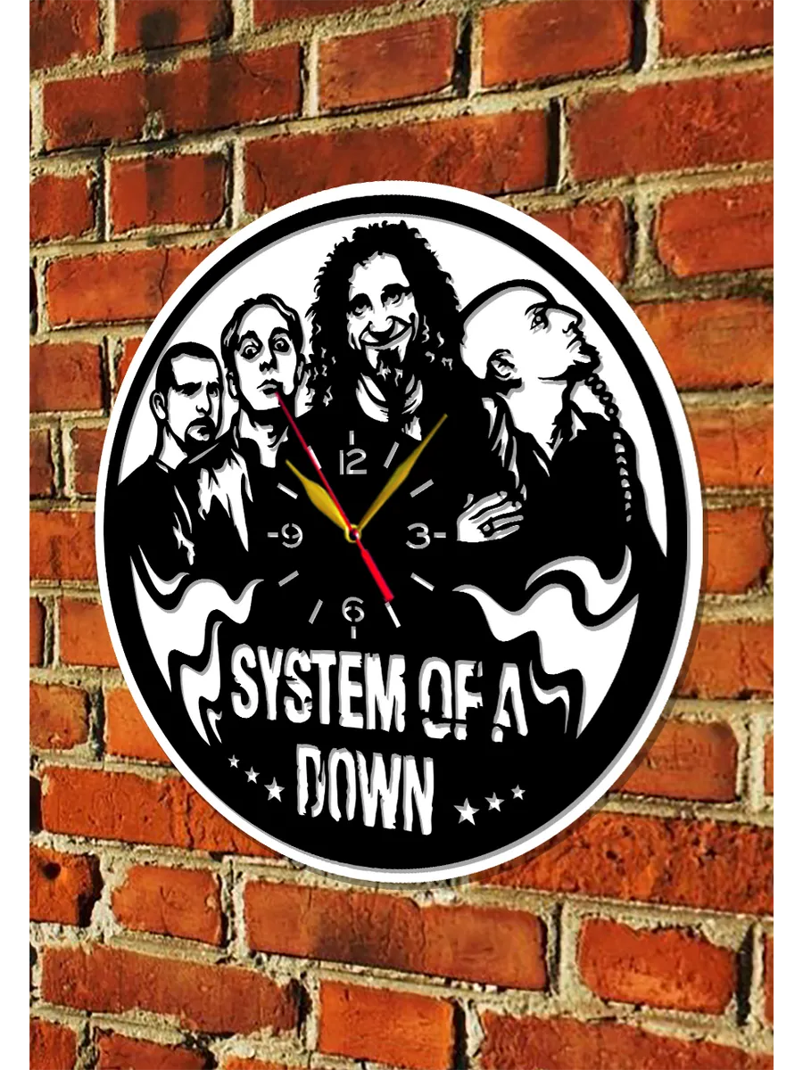 Настенные часы System of a Down, Серж Танкян — фото 5