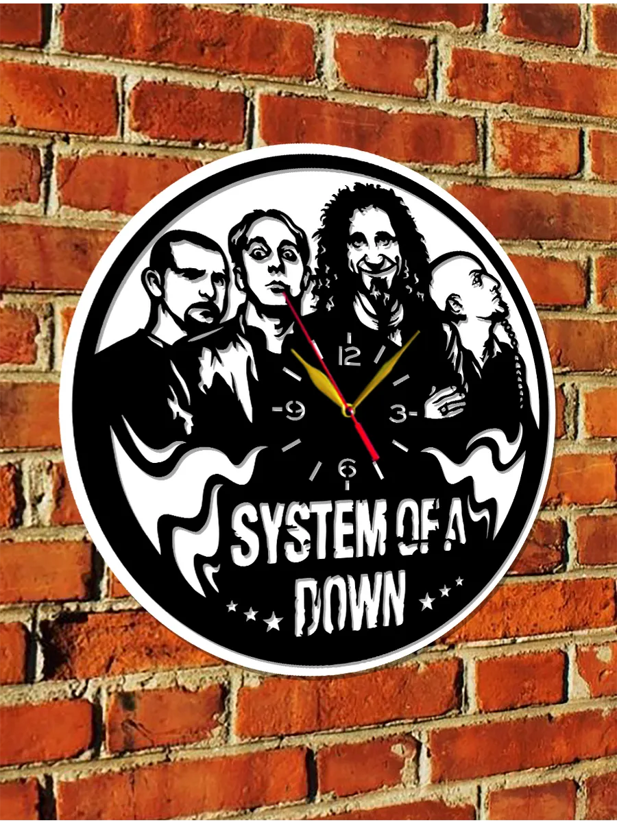 Настенные часы System of a Down, Серж Танкян — фото 6