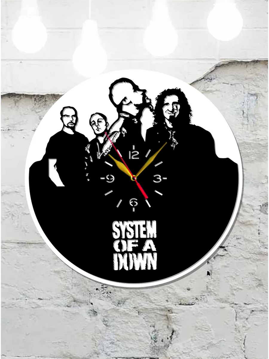 Настенные часы System of a Down, Серж Танкян — фото 4