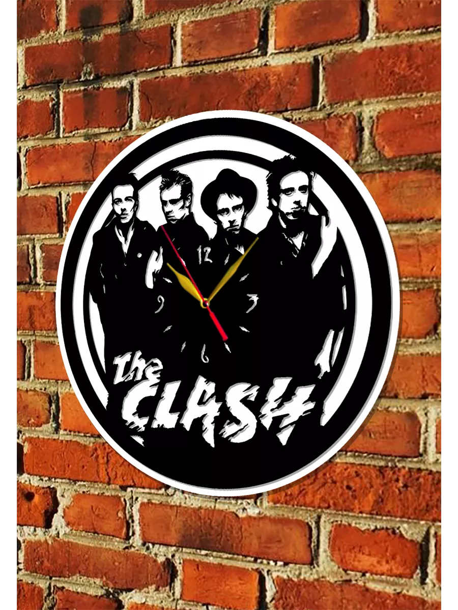 Настенные часы The Clash, Клэш, Мик Джонс — фото 5