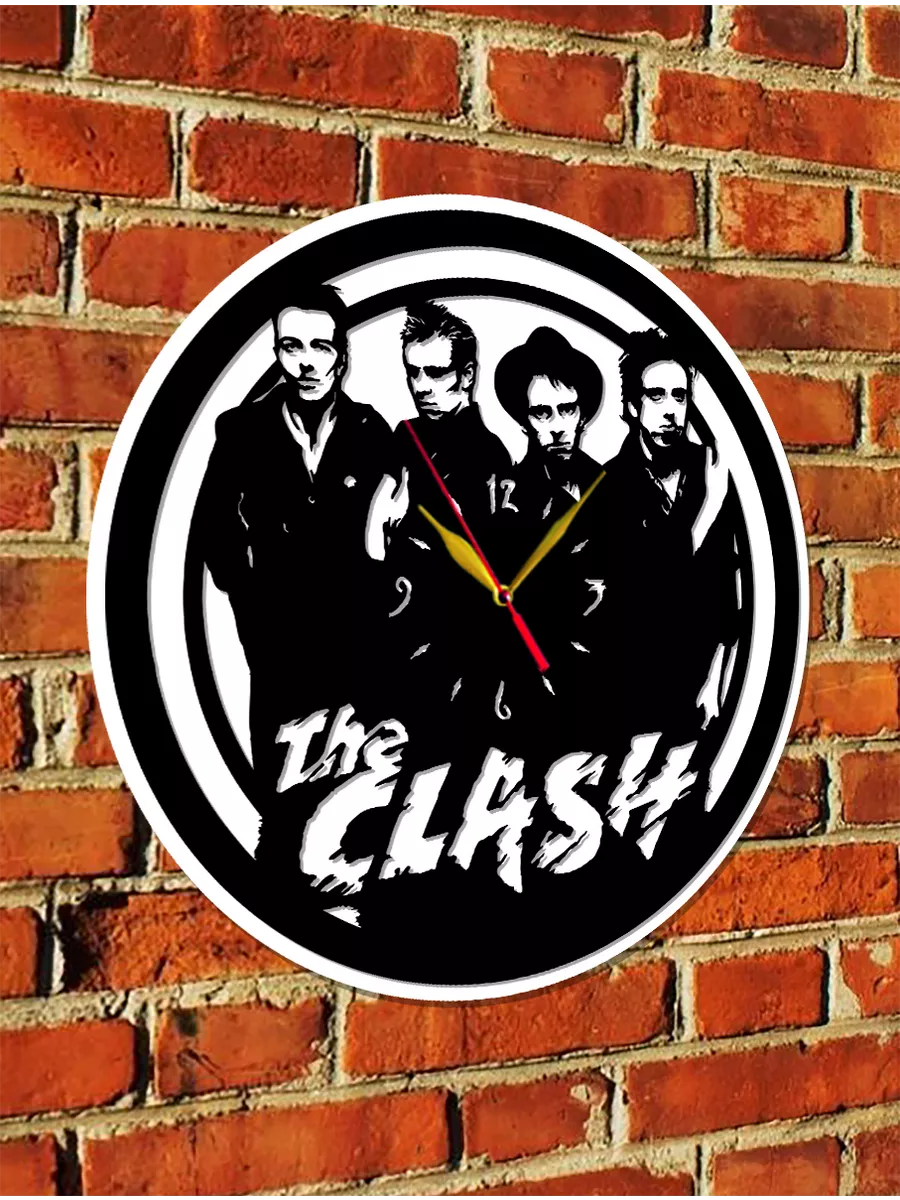 Настенные часы The Clash, Клэш, Мик Джонс — фото 6