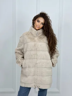 Шуба искусственная зимняя (OVERSIZE) N&T Store 263245465 купить за 6 495 ₽ в интернет-магазине Wildberries