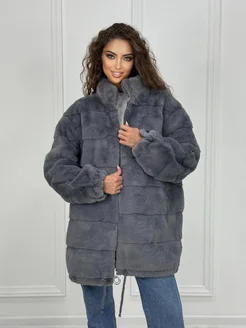 Шуба искусственная зимняя (OVERSIZE) N&T Store 263246104 купить за 6 495 ₽ в интернет-магазине Wildberries