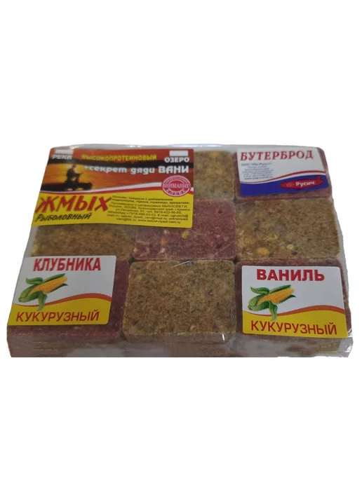 Кукурузный жмых "+секрет Дяди Вани" - Клубника + Ваниль, вариант, фото 4