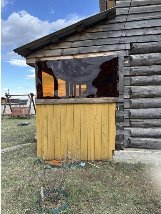 ПЭТПРОФИЛЬ 0.96*20м ПЭТ прозрачно-зелёный монолитный, 20 м, фото 7