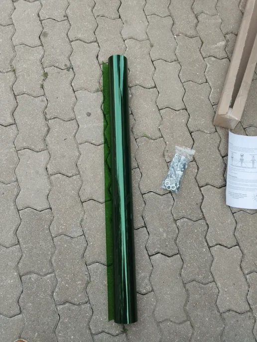 ПЭТПРОФИЛЬ 0.96*10м ПЭТ прозрачно-зелёный монолитный, 10 м, фото 5