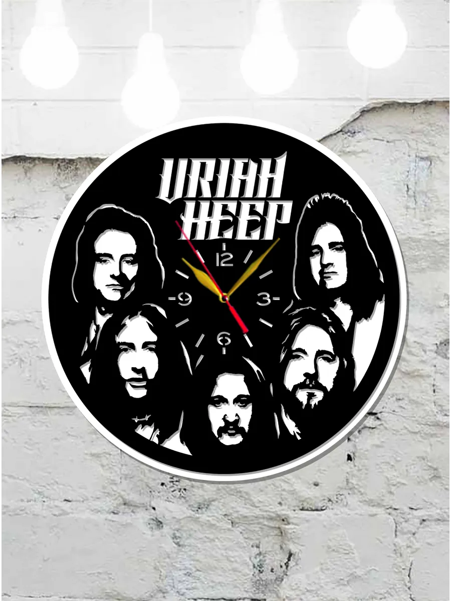 Настенные часы Uriah Heep, Урия Хип, Мик Бокс — фото 4