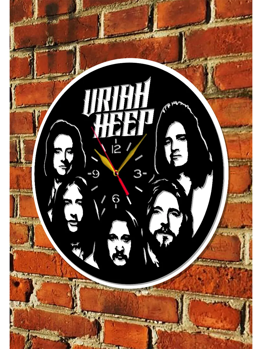 Настенные часы Uriah Heep, Урия Хип, Мик Бокс — фото 5