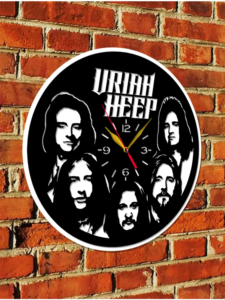 Настенные часы Uriah Heep, Урия Хип, Мик Бокс — фото 6