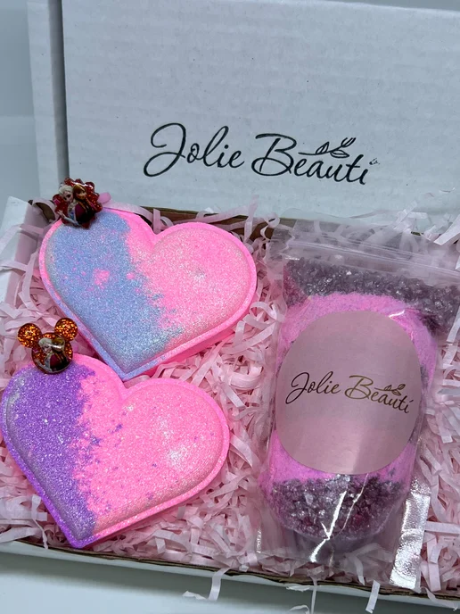 JoIis Beauti Бомбочки для ванны с игрушкой подарочный набор, фиолетовый, фото 6