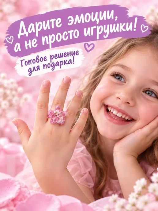 JoIis Beauti Бомбочки для ванны с колечком подарочный набор, фиолетовый, фото 4