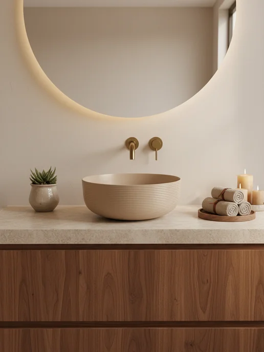Ceramicanova Раковина накладная в ванную Element, 35,6х35,6 см, коричневый, фото 8