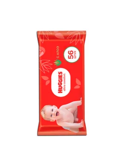 Влажные салфетки ultra comfort aloe 56 шт