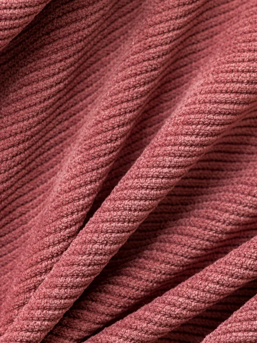 MDC Fabrics Вельвет ткань мелкий рубчик для шитья и рукоделия, розовый, фото 3