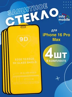 Защитное стекло на iPhone 16 Pro Max