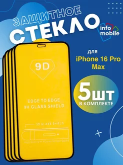 Защитное стекло на iPhone 16 Pro Max