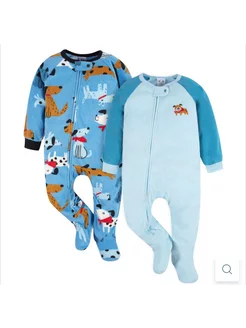 Комбинезон флисовый для новорожденных, 2шт Gerber 263331868 купить за 4 372 ₽ в интернет-магазине Wildberries