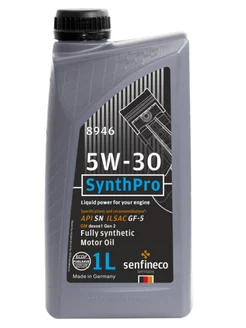 Масло моторное SynthPro 5W-30 API SP ILSAC GF-6, бут.1 л