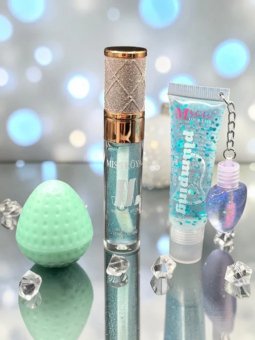 Kiss Beauty Набор средств для губ "New", белый, фото 5
