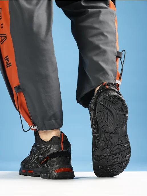 Asics Gel-Kahana 2 зимняя обувь бег стиль, черный, фото 4