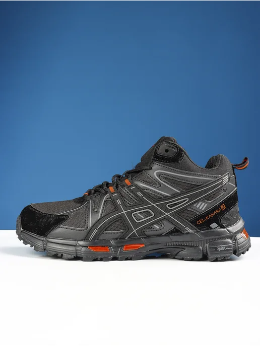 Asics Gel-Kahana 2 зимняя обувь бег стиль, черный, фото 6