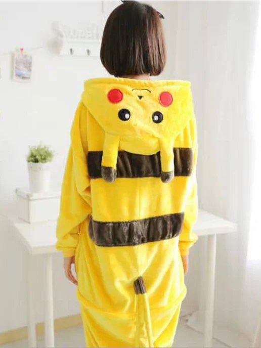 Лилия Fashion Кигуруми для детей пикачу, желтый, фото 4