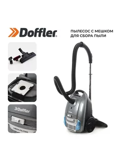 DOFFLER Мощный бытовой пылесос с мешком VCB 2009 BG 2000 Вт DOFFLER 263413158 купить за 6 152 ₽ в интернет-магазине Wildberries