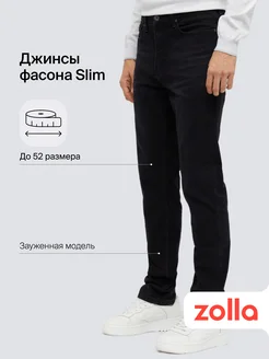 Мужские джинсы фасона Slim Zolla 263454285 купить за 1 259 ₽ в интернет-магазине Wildberries