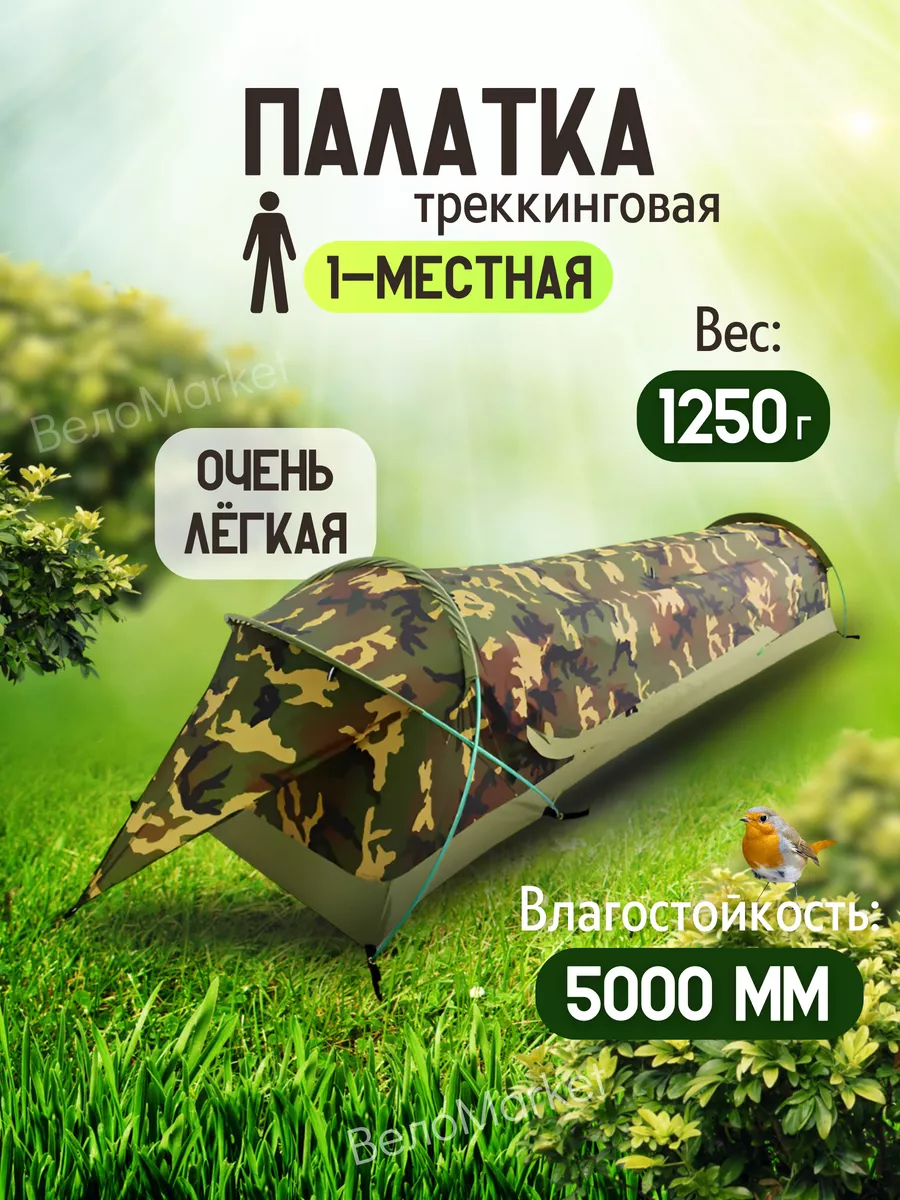 Палатка одноместная...
