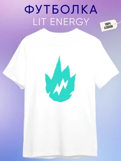 Lit energy футболка ФУТБОЛКИН 263485747 купить за 814 ₽ в интернет-магазине Wildberries