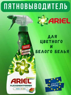 Пятновыводитель Спрей кислородный 750 мл Ariel 263517270 купить за 744 ₽ в интернет-магазине Wildberries