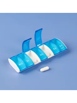 Таблетница «Неделька», 1 шт. ONLITOP 263521819 купить за 168 ₽ в интернет-магазине Wildberries