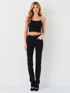 Джинсы прямые для высоких EVROJEANS 263538673 купить за 3 018 ₽ в интернет-магазине Wildberries