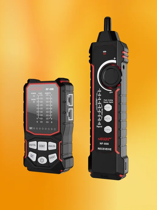 NOYAFA Кабельный тестер NF-808, черный