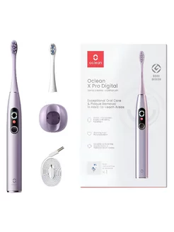 Электрическая зубная щетка X Pro Digital Violet Oclean 263608539 купить за 4 999 ₽ в интернет-магазине Wildberries