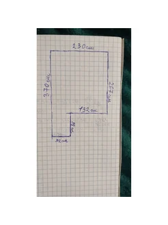 Матовый натяжной потолок 7.8 м2